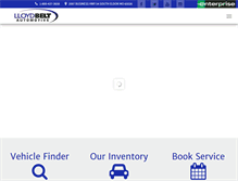 Tablet Screenshot of lloydbeltautomotive.com